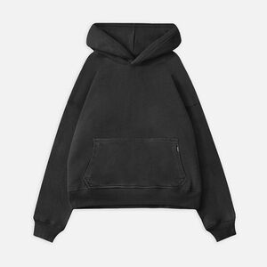 Hours Cropped Hoodie - M